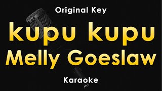 KupuKupu  Melly Goeslaw Karaoke Original Key [upl. by Accever278]