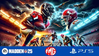 Falcons vs Chiefs in Madden 25 PS5 Who Wins 🏈 madden [upl. by Zea]