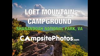 Loft Mountain Campground Shenandoah National Park Virginia [upl. by Ladew107]