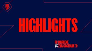 HIGHLIGHTS  FC MARLENE  ZVGCagemax V  KNVB Futsal Cup 2024 [upl. by Alaik]