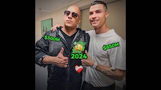 Vin Diesel and Cristiano Ronaldo used to be poor but now🤑footballshorts football trending [upl. by Joel503]