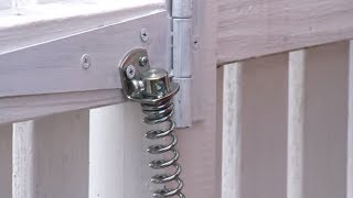 How to Install a Gate Spring  Mitre 10 Easy As DIY [upl. by Yesnikcm]