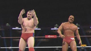 SD Jones amp Salvatore Bellomo vs Nikolai Volkoff amp Iron Sheik Jan 6th 1985 Meadowlands New Jersey [upl. by Ambrosius]