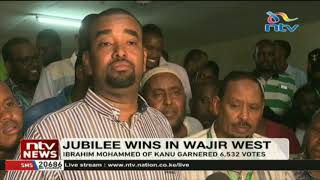 Ahmed Kolosh of Jubilee the new Wajir West MPelect with 11053 votes [upl. by Hatty359]