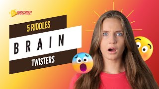 Brain Twister Brain Twister Challenge  Riddles Challenge [upl. by Rocco]