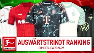 ALLE Bundesliga Auswärtstrikots 2425 gerankt  Manndeckung Folge 14  Jutariko [upl. by Hutchings463]