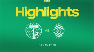 HIGHLIGHTS  Whitecaps FC 2 vs Timbers2  July 15 2023 [upl. by Fox]