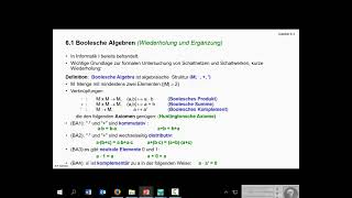 Grundlagen der Informatik II  Sitzung 12 Prof Schmeck  AIFB  WS 201617 [upl. by Treblih]