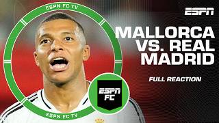 MALLORCAREAL MADRID REACTION 👉 Kylian Mbappes LALIGA debut Rodrygo Vini Jr amp more  ESPN FC [upl. by Anita144]