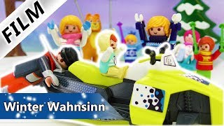 Playmobil Film deutsch  EMMA KLAUT SCHNEEMOBIL  Langeweile auf Skipiste  Familie Vogel [upl. by Eidnak]