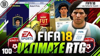 WE GOT PRIME MARADONA FIFA 18 ULTIMATE ROAD TO GLORY 100  FIFA18 Ultimate Team [upl. by Romalda]