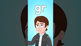 GR Blend Song  Phonics Learn to Read shorts [upl. by Iras286]