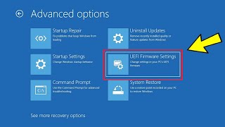 Fix UEFI Firmware Settings missing in Windows 111087  How To Solve uefi Option Not Found [upl. by Christiane164]