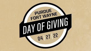 Purdue Fort Wayne Day of Giving 2022 Teaser [upl. by Verger711]