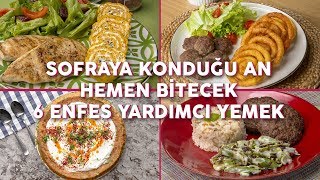 Sofraya Konduğu An Hemen Bitecek 6 Enfes Yardımcı Yemek Tarifi Seç Beğen  Yemekcom [upl. by Puglia]