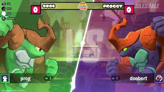 COLD CUT COMBO 3  RIVALS OF AETHER 2 TOURNAMENT  Doob Kragg VS Proggy Kragg [upl. by Sausa]