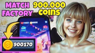 Match Factory Hack  Watch How I Got Free Unlimited Coins in Match Factory Android amp iOS [upl. by Octavian]