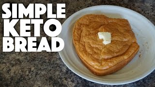 Keto Bread  ketogenic dietrecipes for ketosis and weight loss  lchf [upl. by Rolat]