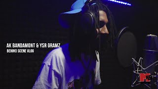 Ak Bandamont x YSR Gramz  Slide Music in Behind scene Vlog Shot By Merch HD [upl. by Hnim]