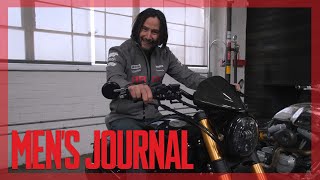 Mens Journal  Arch Motorcycles with CoFounder Keanu Reeves [upl. by Nnahgaem]