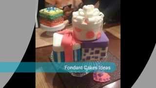 Decorating Fondant Cakes Ideas [upl. by Niarb]