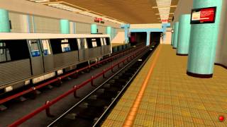 Bucharest Metro at Obor Trainz HD [upl. by Uta509]