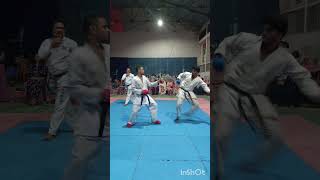 Excellent Wkf karate fightkarate wkf kumite youtube shortvideo viralvideo [upl. by Madai782]