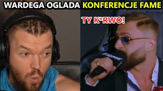 Wardęga ogląda KONFERENCJE FAME MMA 23 [upl. by Keyes]