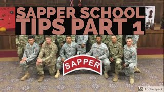 Sapper School Tips Part 1 [upl. by Horne]