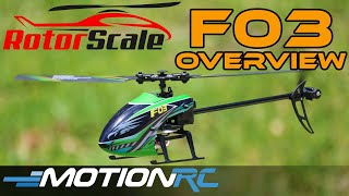 Rotorscale F03 RTF Beginner Helicopter  Motion RC [upl. by Eiwoh]