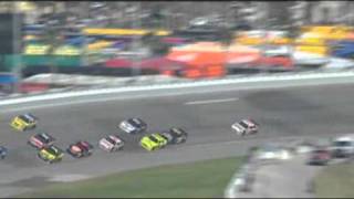 2008 Gatorade Duel  1  Dale Earnhardt Jr Wins [upl. by Rayna]