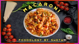 Indian Style Macaroni  Pressure cooker Macaroni Recipe  Masala Macaroni  Desi Pasta Recipe [upl. by Farra]