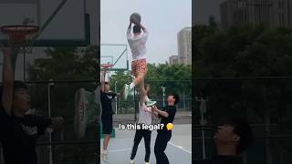 Gotta start doing this to get shots over Wemby 💀 ht ipanda757TT shorts basketball highlights [upl. by Annoeik]