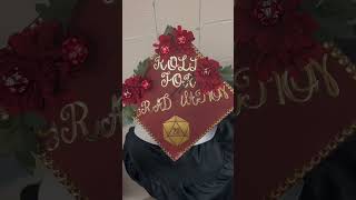 Grad caps showcase creativity RIT college 2024 fyp foryou [upl. by Anawak]