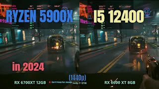 6700 xt vs 6600 xt 1440p gaming 2024 [upl. by Fritts]