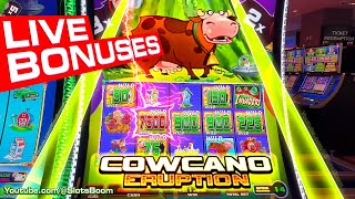 COWCANO ARRIVES LIVE BIG BONUS  BONUS on Journey to the Planet Moolah CASINO SLOTS [upl. by Anayaran266]