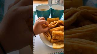 Crispy Layer Wali Mathari  Namak Pare 😍☕️ shorts viral food recipe [upl. by Ahseinar688]