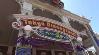 ディズニー夏祭り・初日・201378月（ワールドバザール・TDL） [upl. by Yzzik]