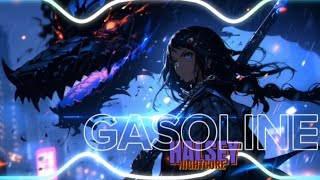 Nightcore  GASOLINE Halsey lyrics [upl. by Hymie29]