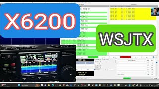 WSJTX  FT8 amp NEW XIEGU X6200 SET UP [upl. by Pulchi624]