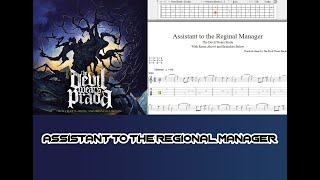 Assistant to The Regional Manager GUITAR TAB [upl. by Geis]