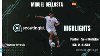 Miguel Bellosta  Center Midfielder  Highlights Video [upl. by Ardy100]