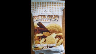 Purus Cinnamon Cookie Crunch Protein Crispy Treat Review [upl. by Dis56]