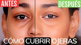 Cómo corregir ojeras oscuras  Neutralizar ojeras con Maquillaje  TUMAKEUP [upl. by Euqnom55]