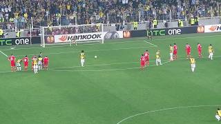 Fenerbahçe  Benfica 10  20122013 Avrupa Ligi Yarı final Baroni penaltı kaçırıyor [upl. by Sebbie]