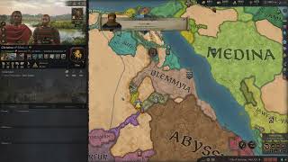 1Game1Life Crusader Kings 3 Tours and Tournaments Part 40  Pumping Menkaures Health [upl. by Oterol]