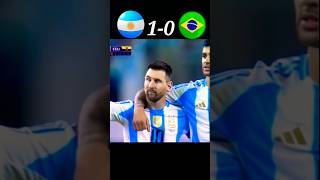 Messi vs Neymar Jr🔥 Argentina vs Brazil 2026 world cup imaginary match highlights shorts [upl. by Cower584]