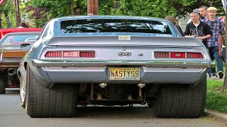 American Muscle Cars Compilation  Big Engines amp Power Sound 2020 [upl. by Colan955]