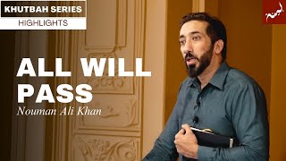 Beyond Joy amp Struggle  Khutbah Highlight  Nouman Ali Khan [upl. by Corron]