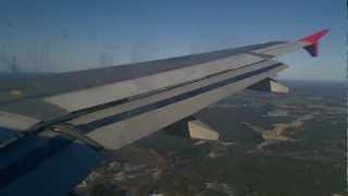 landing at Stockholm Skavsta Airbus A320 Wizz Air [upl. by Jamill]